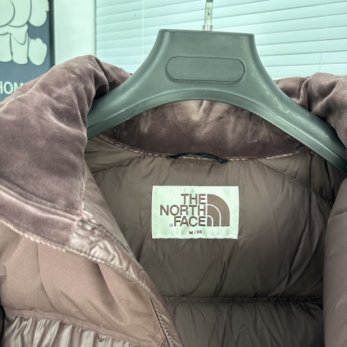 Cheap The North Face Down Feather Coat Long Sleeved For Women #1240808 Replica Wholesale [$108.00 USD] [ITEM#1240808] on Replica The North Face Down Feather Coat