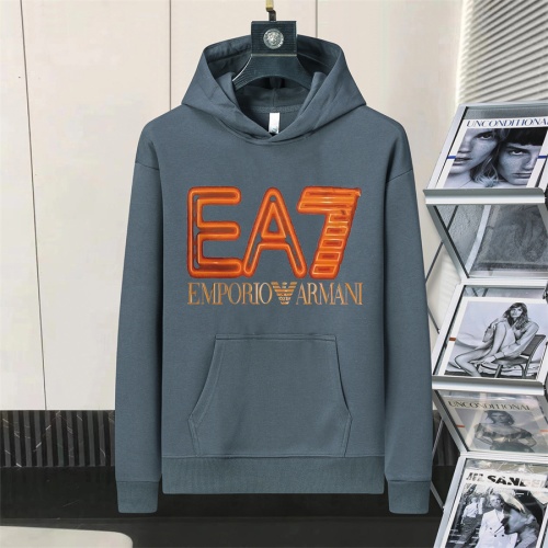 Cheap Armani Hoodies Long Sleeved For Men #1240829 Replica Wholesale [$52.00 USD] [ITEM#1240829] on Replica Armani Hoodies