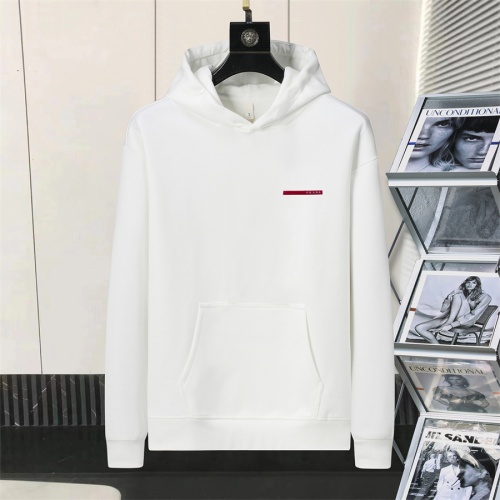 Cheap Prada Hoodies Long Sleeved For Men #1240883 Replica Wholesale [$52.00 USD] [ITEM#1240883] on Replica Prada Hoodies