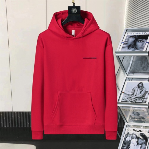 Cheap Prada Hoodies Long Sleeved For Men #1240887 Replica Wholesale [$52.00 USD] [ITEM#1240887] on Replica Prada Hoodies