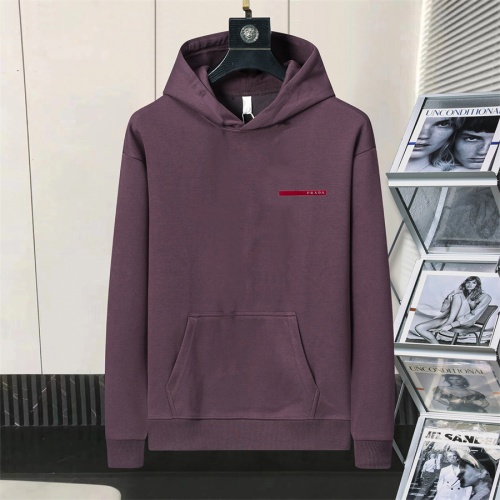 Cheap Prada Hoodies Long Sleeved For Men #1240888 Replica Wholesale [$52.00 USD] [ITEM#1240888] on Replica Prada Hoodies