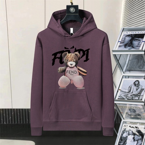 Cheap Fendi Hoodies Long Sleeved For Men #1240893 Replica Wholesale [$52.00 USD] [ITEM#1240893] on Replica Fendi Hoodies