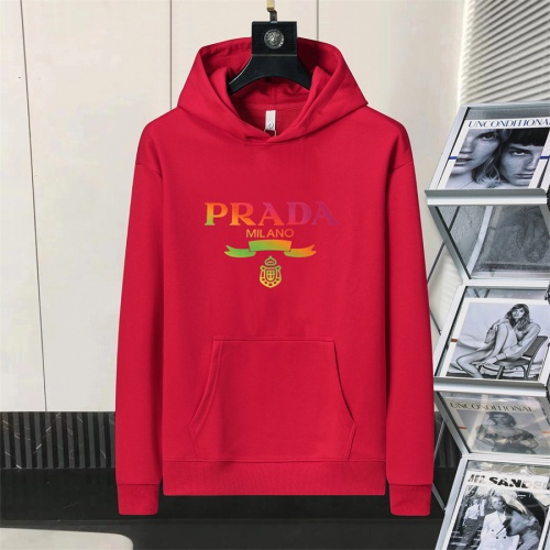 Cheap Prada Hoodies Long Sleeved For Men #1240900 Replica Wholesale [$52.00 USD] [ITEM#1240900] on Replica Prada Hoodies