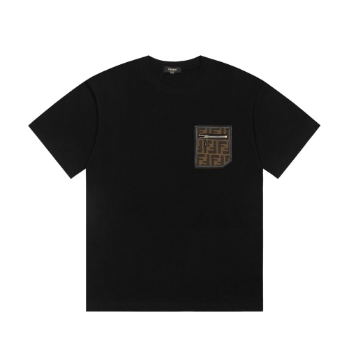 Cheap Fendi T-Shirts Short Sleeved For Men #1240917 Replica Wholesale [$38.00 USD] [ITEM#1240917] on Replica Fendi T-Shirts