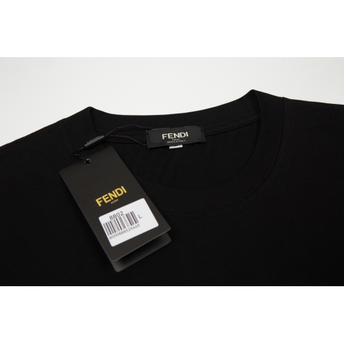 Cheap Fendi T-Shirts Short Sleeved For Men #1240917 Replica Wholesale [$38.00 USD] [ITEM#1240917] on Replica Fendi T-Shirts