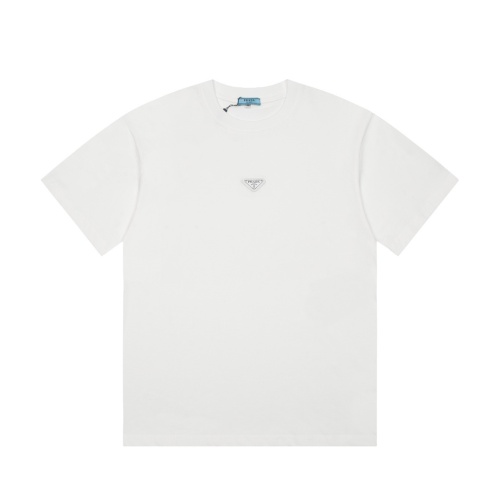 Cheap Prada T-Shirts Short Sleeved For Men #1240928 Replica Wholesale [$38.00 USD] [ITEM#1240928] on Replica Prada T-Shirts