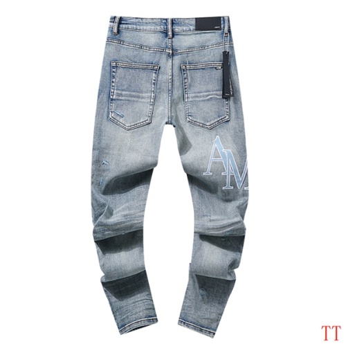 Cheap Amiri Jeans For Men #1240940 Replica Wholesale [$64.00 USD] [ITEM#1240940] on Replica Amiri Jeans