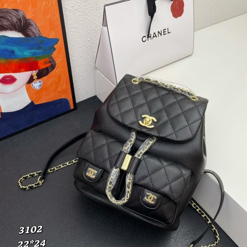 Cheap Chanel AAA Quality Backpacks For Women #1241065 Replica Wholesale [$98.00 USD] [ITEM#1241065] on Replica Chanel AAA Quality Backpacks