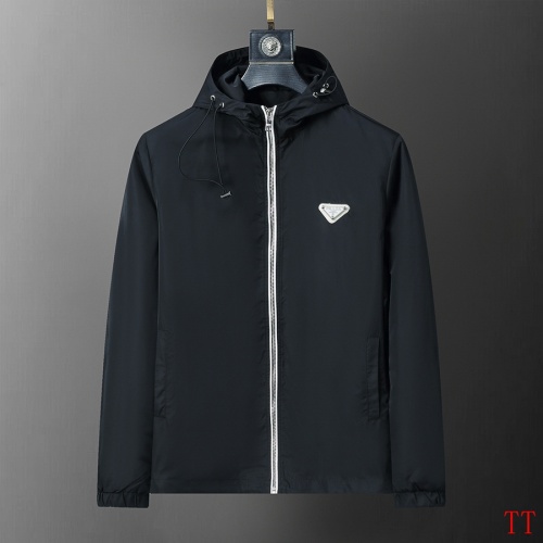 Cheap Prada Jackets Long Sleeved For Men #1241080 Replica Wholesale [$56.00 USD] [ITEM#1241080] on Replica Prada Jackets