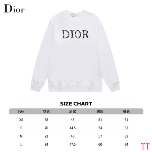 Cheap Christian Dior Hoodies Long Sleeved For Unisex #1241151 Replica Wholesale [$52.00 USD] [ITEM#1241151] on Replica Christian Dior Hoodies