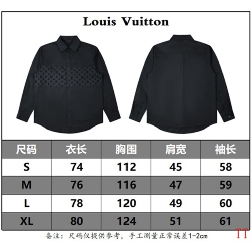 Cheap Louis Vuitton LV Shirts Long Sleeved For Unisex #1241228 Replica Wholesale [$56.00 USD] [ITEM#1241228] on Replica Louis Vuitton LV Shirts