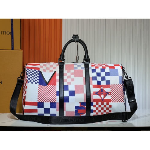 Cheap Louis Vuitton Travel Bags #1241239 Replica Wholesale [$92.00 USD] [ITEM#1241239] on Replica Louis Vuitton Travel Bags