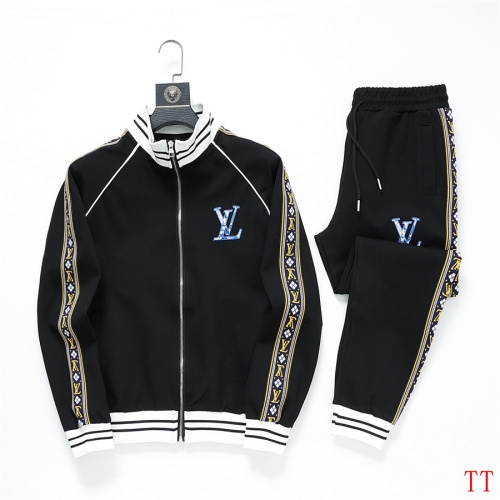 Cheap Louis Vuitton LV Tracksuits Long Sleeved For Men #1241249 Replica Wholesale [$96.00 USD] [ITEM#1241249] on Replica Louis Vuitton LV Tracksuits