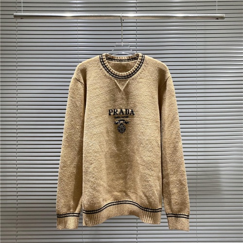 Cheap Prada Sweater Long Sleeved For Unisex #1241293 Replica Wholesale [$52.00 USD] [ITEM#1241293] on Replica Prada Sweater