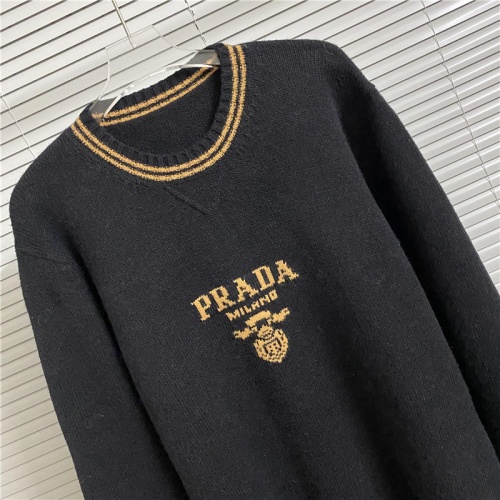 Cheap Prada Sweater Long Sleeved For Unisex #1241294 Replica Wholesale [$52.00 USD] [ITEM#1241294] on Replica Prada Sweater