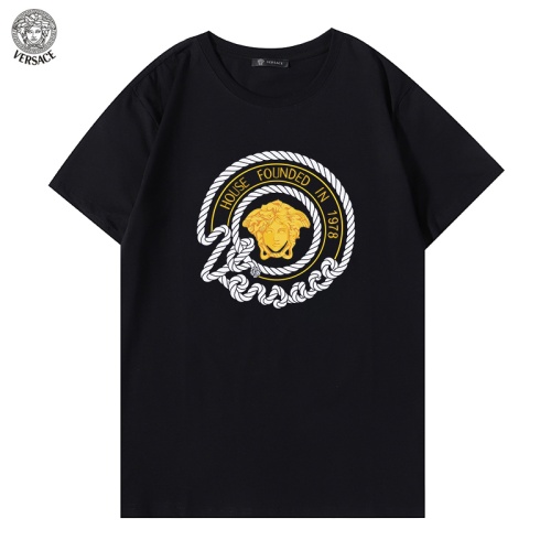 Cheap Versace T-Shirts Short Sleeved For Unisex #1241297 Replica Wholesale [$32.00 USD] [ITEM#1241297] on Replica Versace T-Shirts