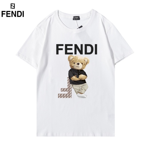 Cheap Fendi T-Shirts Short Sleeved For Unisex #1241315 Replica Wholesale [$29.00 USD] [ITEM#1241315] on Replica Fendi T-Shirts