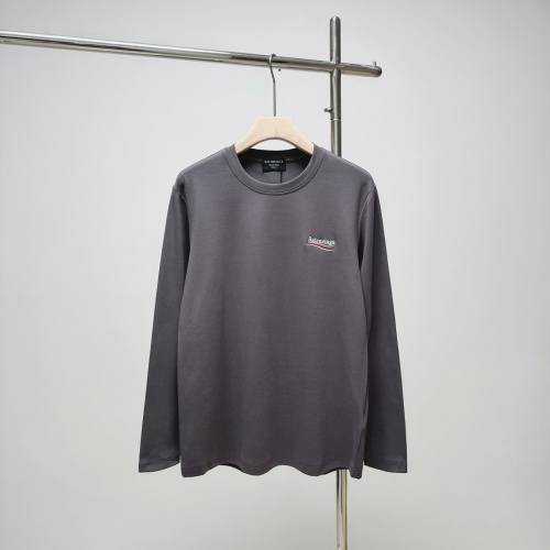 Cheap Balenciaga T-Shirts Long Sleeved For Men #1241323 Replica Wholesale [$40.00 USD] [ITEM#1241323] on Replica Balenciaga T-Shirts