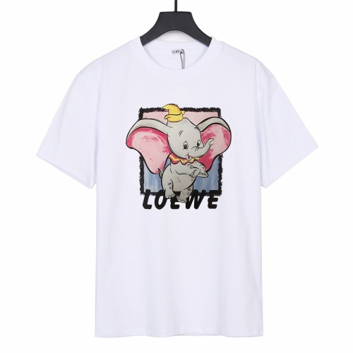 Cheap LOEWE T-Shirts Short Sleeved For Unisex #1241334 Replica Wholesale [$32.00 USD] [ITEM#1241334] on Replica LOEWE T-Shirts