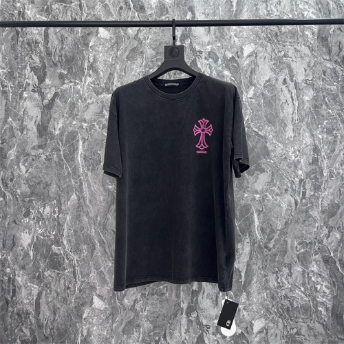 Cheap Chrome Hearts T-Shirts Short Sleeved For Unisex #1241370 Replica Wholesale [$60.00 USD] [ITEM#1241370] on Replica Chrome Hearts T-Shirts