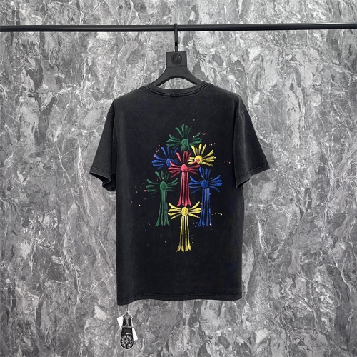 Cheap Chrome Hearts T-Shirts Short Sleeved For Unisex #1241371 Replica Wholesale [$60.00 USD] [ITEM#1241371] on Replica Chrome Hearts T-Shirts