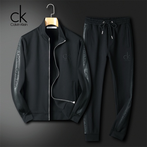 Cheap Calvin Klein CK Tracksuits Long Sleeved For Men #1241484 Replica Wholesale [$85.00 USD] [ITEM#1241484] on Replica Calvin Klein CK Tracksuits