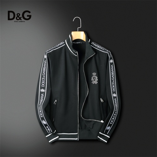 Cheap Dolce &amp; Gabbana D&amp;G Tracksuits Long Sleeved For Men #1241488 Replica Wholesale [$85.00 USD] [ITEM#1241488] on Replica Dolce &amp; Gabbana D&amp;G Tracksuits