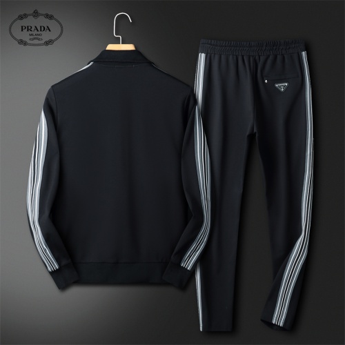 Cheap Prada Tracksuits Long Sleeved For Men #1241524 Replica Wholesale [$85.00 USD] [ITEM#1241524] on Replica Prada Tracksuits