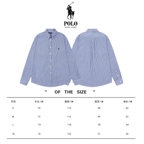 Cheap Ralph Lauren Polo Shirts Long Sleeved For Men #1241538 Replica Wholesale [$48.00 USD] [ITEM#1241538] on Replica Ralph Lauren Polo Shirts