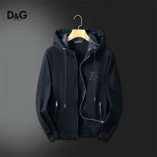 Cheap Dolce &amp; Gabbana D&amp;G Tracksuits Long Sleeved For Men #1241543 Replica Wholesale [$85.00 USD] [ITEM#1241543] on Replica Dolce &amp; Gabbana D&amp;G Tracksuits