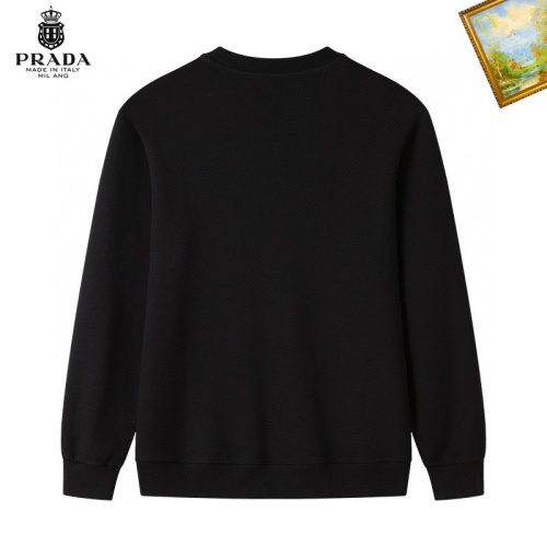 Cheap Prada Hoodies Long Sleeved For Men #1241545 Replica Wholesale [$40.00 USD] [ITEM#1241545] on Replica Prada Hoodies