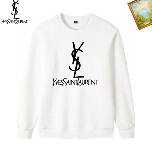 Cheap Yves Saint Laurent YSL Hoodies Long Sleeved For Men #1241554 Replica Wholesale [$40.00 USD] [ITEM#1241554] on Replica Yves Saint Laurent YSL Hoodies