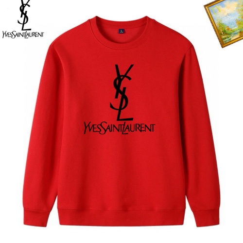 Cheap Yves Saint Laurent YSL Hoodies Long Sleeved For Men #1241557 Replica Wholesale [$40.00 USD] [ITEM#1241557] on Replica Yves Saint Laurent YSL Hoodies