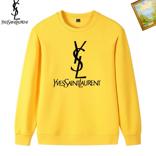 Cheap Yves Saint Laurent YSL Hoodies Long Sleeved For Men #1241558 Replica Wholesale [$40.00 USD] [ITEM#1241558] on Replica Yves Saint Laurent YSL Hoodies