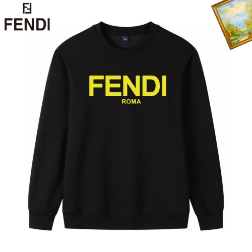 Cheap Fendi Hoodies Long Sleeved For Men #1241565 Replica Wholesale [$40.00 USD] [ITEM#1241565] on Replica Fendi Hoodies