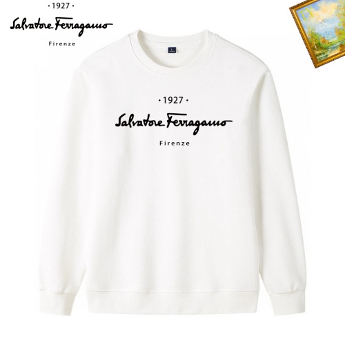 Cheap Salvatore Ferragamo Hoodies Long Sleeved For Men #1241571 Replica Wholesale [$40.00 USD] [ITEM#1241571] on Replica Salvatore Ferragamo Hoodies