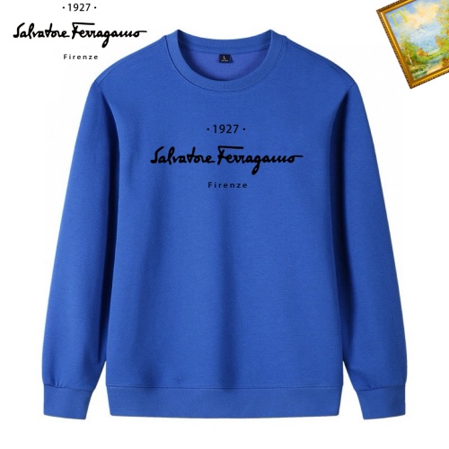 Cheap Salvatore Ferragamo Hoodies Long Sleeved For Men #1241573 Replica Wholesale [$40.00 USD] [ITEM#1241573] on Replica Salvatore Ferragamo Hoodies