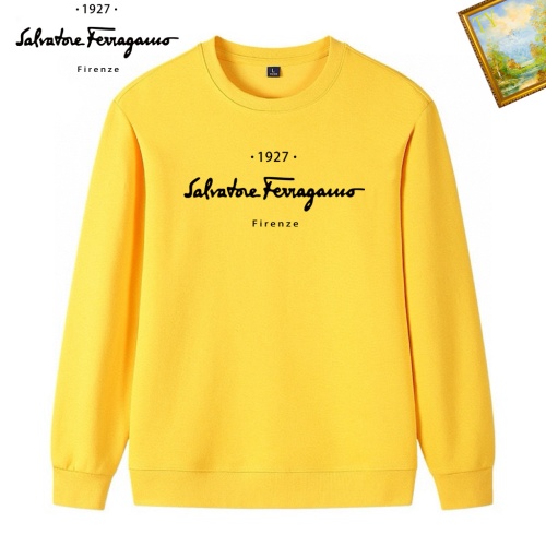 Cheap Salvatore Ferragamo Hoodies Long Sleeved For Men #1241575 Replica Wholesale [$40.00 USD] [ITEM#1241575] on Replica Salvatore Ferragamo Hoodies