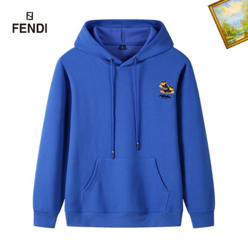 Cheap Fendi Hoodies Long Sleeved For Men #1241644 Replica Wholesale [$40.00 USD] [ITEM#1241644] on Replica Fendi Hoodies