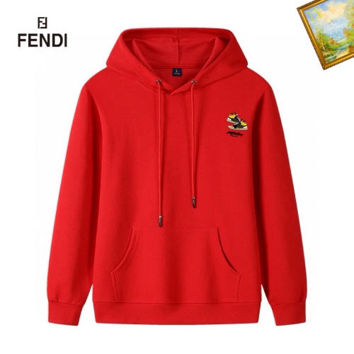 Cheap Fendi Hoodies Long Sleeved For Men #1241645 Replica Wholesale [$40.00 USD] [ITEM#1241645] on Replica Fendi Hoodies