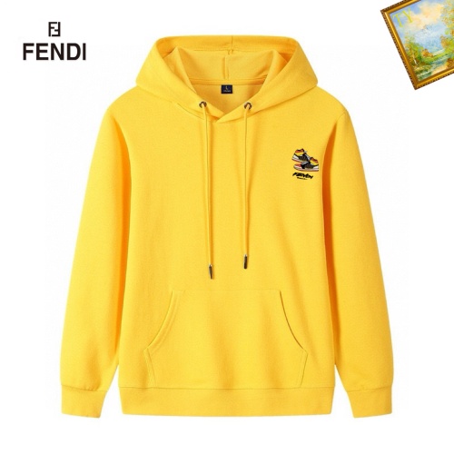 Cheap Fendi Hoodies Long Sleeved For Men #1241646 Replica Wholesale [$40.00 USD] [ITEM#1241646] on Replica Fendi Hoodies