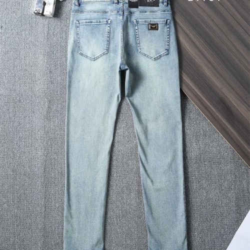 Cheap Dolce &amp; Gabbana D&amp;G Jeans For Men #1241707 Replica Wholesale [$45.00 USD] [ITEM#1241707] on Replica Dolce &amp; Gabbana D&amp;G Jeans