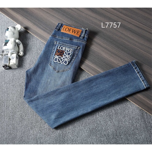 Cheap LOEWE Jeans For Men #1241710 Replica Wholesale [$45.00 USD] [ITEM#1241710] on Replica LOEWE Jeans