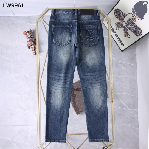 Cheap LOEWE Jeans For Men #1241711 Replica Wholesale [$45.00 USD] [ITEM#1241711] on Replica LOEWE Jeans