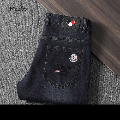 Cheap Moncler Jeans For Men #1241716 Replica Wholesale [$45.00 USD] [ITEM#1241716] on Replica Moncler Jeans