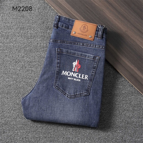 Cheap Moncler Jeans For Men #1241717 Replica Wholesale [$45.00 USD] [ITEM#1241717] on Replica Moncler Jeans