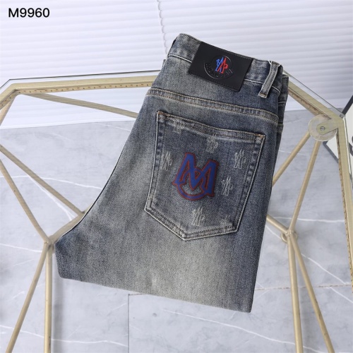 Cheap Moncler Jeans For Men #1241718 Replica Wholesale [$45.00 USD] [ITEM#1241718] on Replica Moncler Jeans