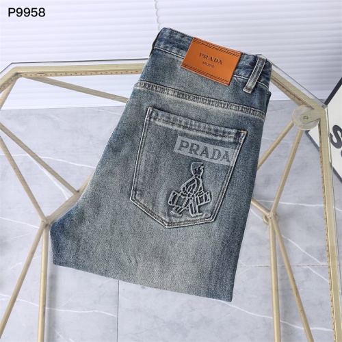 Cheap Prada Jeans For Men #1241720 Replica Wholesale [$45.00 USD] [ITEM#1241720] on Replica Prada Jeans