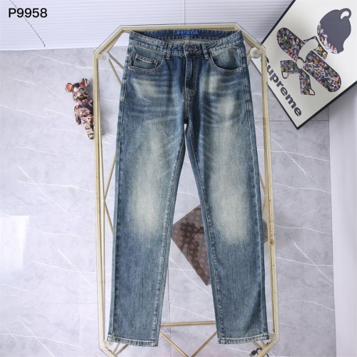 Cheap Prada Jeans For Men #1241720 Replica Wholesale [$45.00 USD] [ITEM#1241720] on Replica Prada Jeans