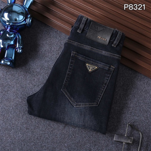 Cheap Prada Jeans For Men #1241735 Replica Wholesale [$45.00 USD] [ITEM#1241735] on Replica Prada Jeans